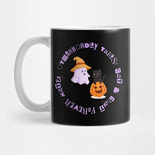 OTHEWORDLY TAILS: CAT AND GHOST, FOREVER MATES! Mug